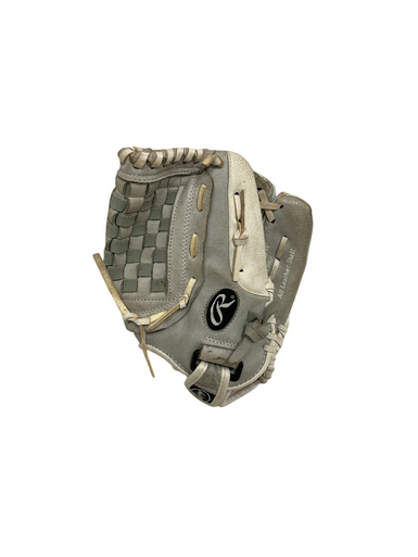Used Rawlings HIGHLIGHT RH Throw Fastpitch Gloves Grey 11 1/2" 11692-S000143933