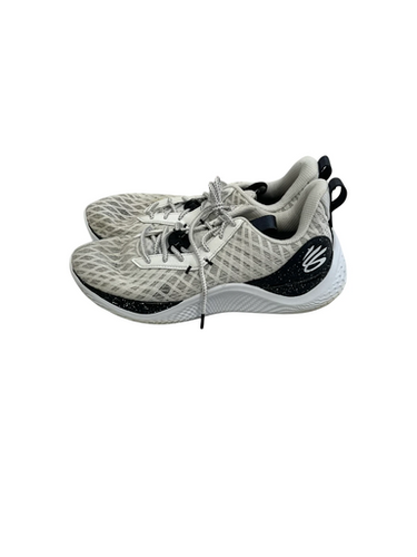 Used Under Armour CURRY Basketball Shoes M White Senior 13 11692-S000144018