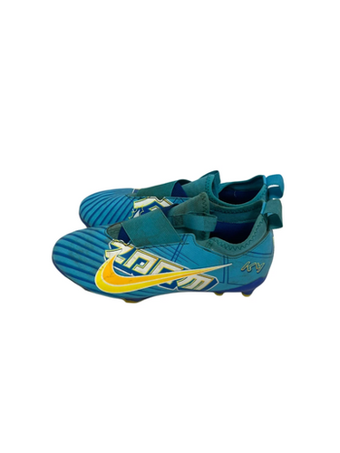 Used Nike ZOOM MERCURIAL Soccer Cleats Sky Blue Junior 05 11692-S000144043