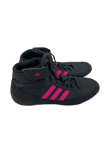 Used Adidas HVC Wrestling Shoes Grey Senior 7.5 11692-S000144058