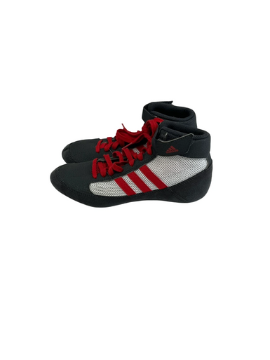 Used Adidas HVC Wrestling Shoes Grey Junior 03.5 11692-S000144079