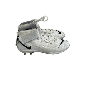 Used Nike FORCE SAVAGE PRO 2 Adult FB Cleats White Senior 14 11692-S000144093