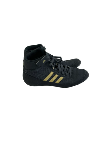 Used Adidas HVC Wrestling Shoes Grey Senior 6.5 11692-S000144108