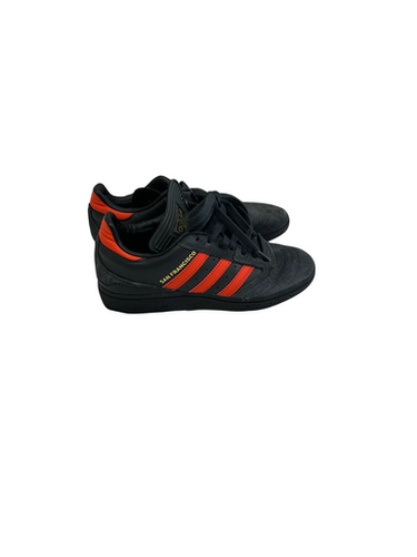 Used Adidas BUSENITZ Soccer Indoor Shoes Grey Junior 04 11692-S000144118