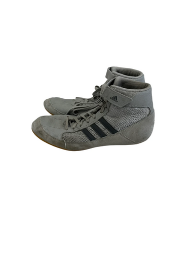 Used Adidas HVC Wrestling Shoes Grey Senior 5 11692-S000144119