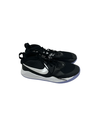 Used Nike TEAM HUSTLE Basketball Shoes Y Black Junior 06 11692-S000144124