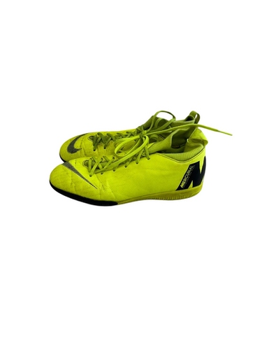 Used Nike MERCURIAL Soccer Indoor Shoes Yellow Junior 04.5 11692-S000144122