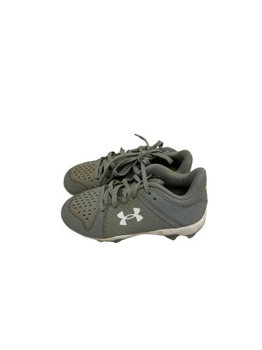 Used Under Armour LEADOFF BB/SB Cleats Grey Youth 13.0 11692-S000144142