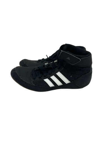 Used Adidas HVC Wrestling Shoes Black Junior 04.5 11692-S000144148