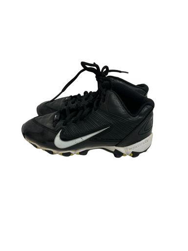 Used Nike ALPHA SHARK Jr FB Cleats Black Junior 01.5 11692-S000144193