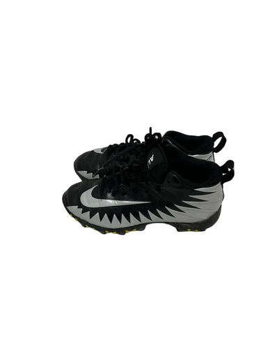 Used Nike ALPHA MENACE SHARK Jr FB Cleats Black Junior 03.5 11692-S000144233