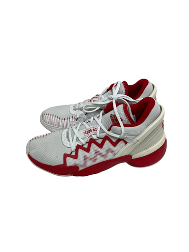 Used Adidas DON ISSUE 2 Basketball Shoes M White And Red Senior 11.5 11692-S000144240