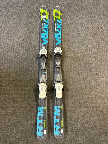 Volkl RTM Jr 120 cm Skis With Marker 4.5 Bindings (Used)