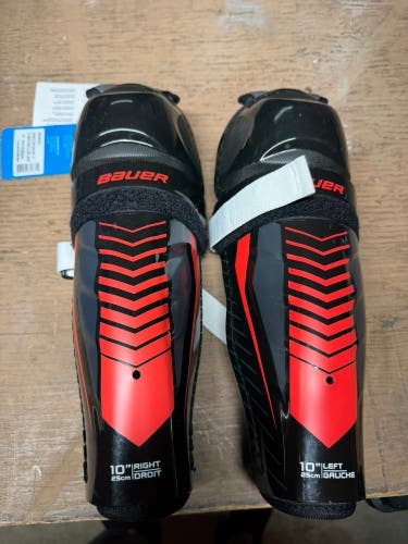 Youth Bauer Lil Sport 10" Shin Pads (New)