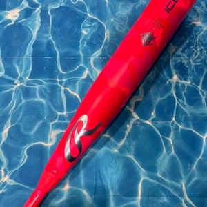2025 Rawlings Icon Composite Bat USSSA Certified (-5) Composite 26 oz 32" (Used)