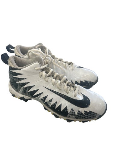 Used Nike FASTFLEX BB/SB Cleats Black And White Junior 04.5 11862-S000091770