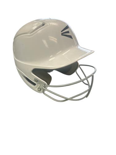 Used Easton ALPHA Batting Helmet w/Mask White LG 11862-S000091771