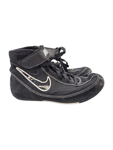 Used Nike Wrestling Shoes Black Junior 04.5 11862-S000091765