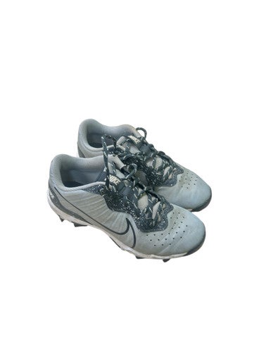 Used Nike DJ6525-005 BB/SB Cleats Grey And Black Junior 04 11862-S000091715