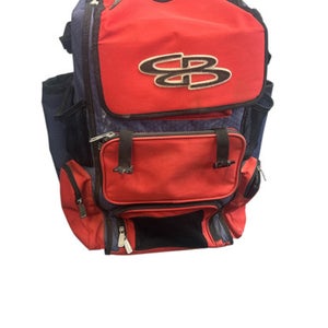 Used BoomBah RED/NAVY BB/SB Player Wheeled Bag Red And Navy Blue 11862-S000091707