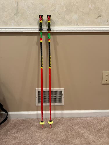 40in (100cm) Leki World Cup Lite SL Racing Ski Poles (Used)