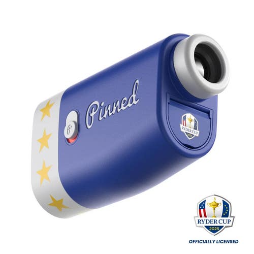 Pinned Golf Prism+ Rangefinder Ryder Cup 2025 Europe
