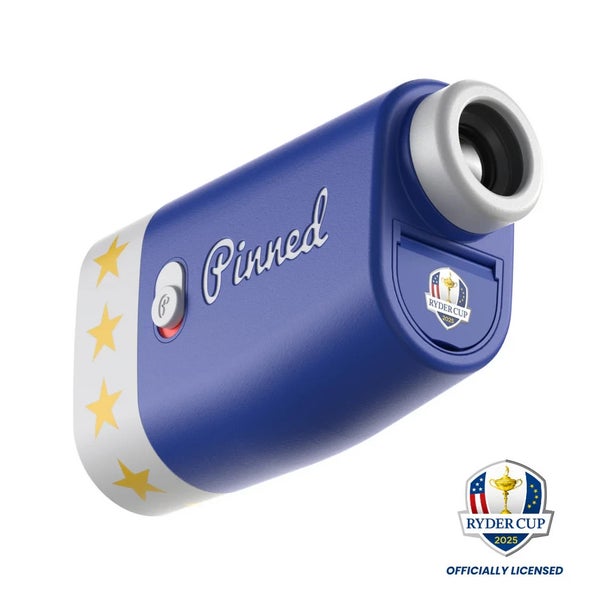 Pinned Golf Prism+ Rangefinder Ryder Cup 2025 Europe