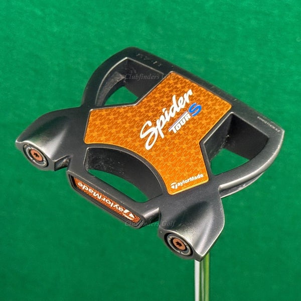 TaylorMade Spider Tour S S7-B CS Black 44" Mallet Putter W/ Super Stroke & HC