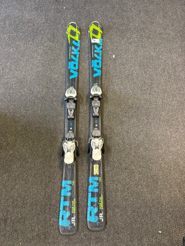 Volkl RTM Jr 130 cm Skis With Marker 4.5 Bindings (Used)