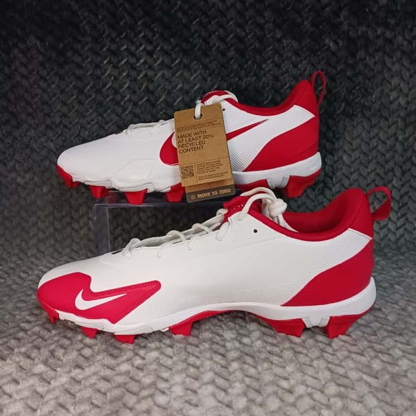 NIKE Force Trout 9 Keystone Baseball Cleats Mens Red White  display picture 2