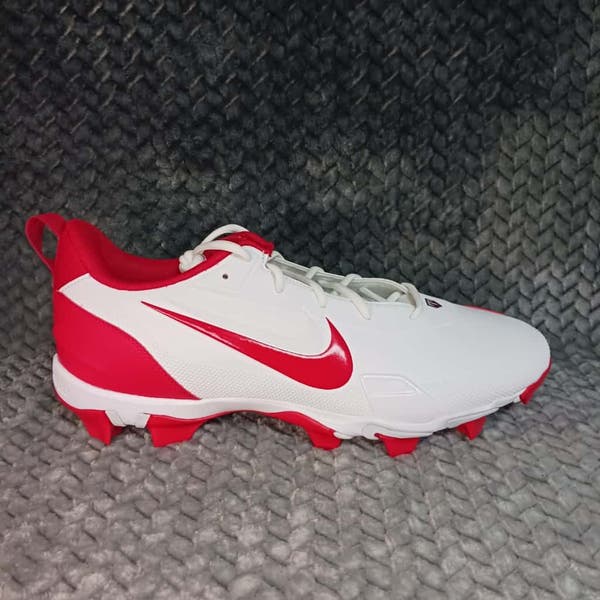 NIKE Force Trout 9 Keystone Baseball Cleats Mens Red White  display picture 2
