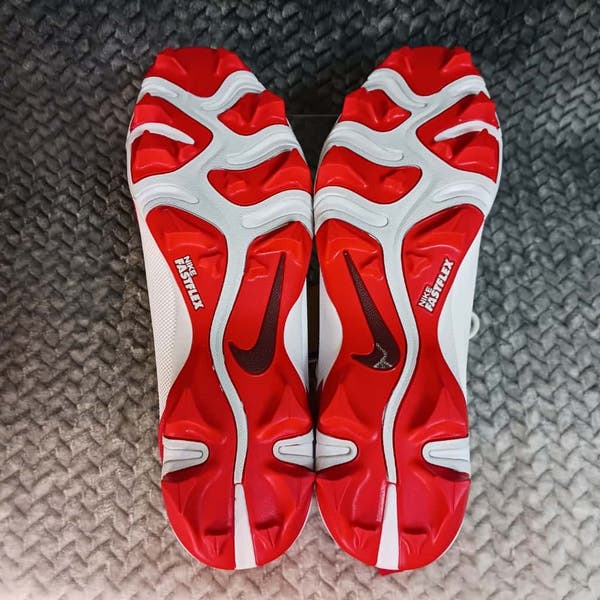 Nike Force Trout 9‎ Baseball Cleats Mens 13 Keystone Red White  FB9728-600 New NIKE Force Trout 9 Keystone Baseball Cleats Mens Red White  main image 3