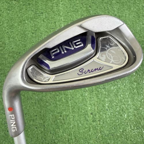 Ping Serene Sand Wedge Red Dot Ladies Flex ULT210 Lite Flex Left Handed 34.5