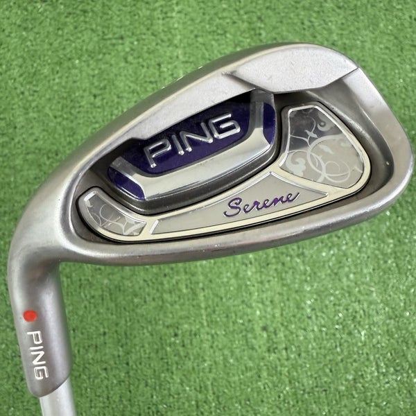 Ping Serene Sand Wedge Red Dot Ladies Flex ULT210 Lite Flex Left Handed 34.5