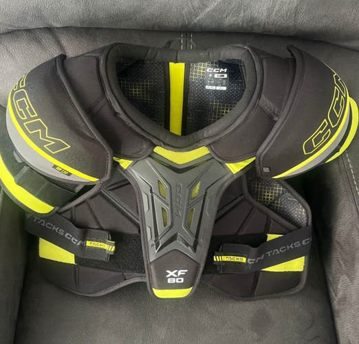 XL Senior CCM Tacks XF 80 Shoulder Pads (Used)