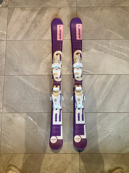 Elan LeeLoo 105cm Skis + EL4.5 Bindings