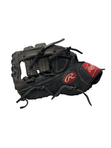 Used Rawlings Renegade RFBMB 12.5 LH Throw 1st Base Mitt - Black 11835-S000201218