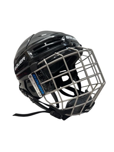 Used Bauer IMS 5.0 S Black Helmet Cage Combo - SM 11835-S000201200