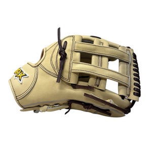 New Jax LJ-10S Classic 12.25 RH Throw Glove - Almond and Chocolate 11835-S000201187