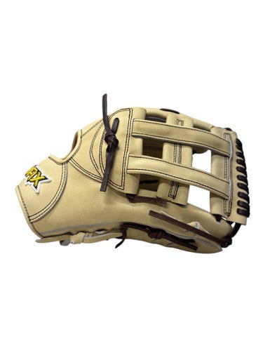 New Jax LJ-10S Classic 12.25 RH Throw Glove - Almond and Chocolate 11835-S000201187