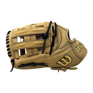 New Wilson A2000 1777 12.75 LH Throw Glove - Black And Natural 11835-S000201189