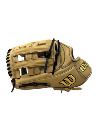 New Wilson A2000 1777 12.75 LH Throw Glove - Black And Natural 11835-S000201189
