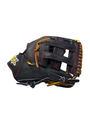 New Jax EN-7 Classic 11.5 RH Throw Glove - Black and Brown 11835-S000201185