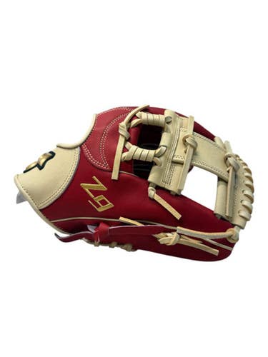 New SSK Z9-1150 11.5 RH Throw Glove - Red and Almond 11835-S000201176