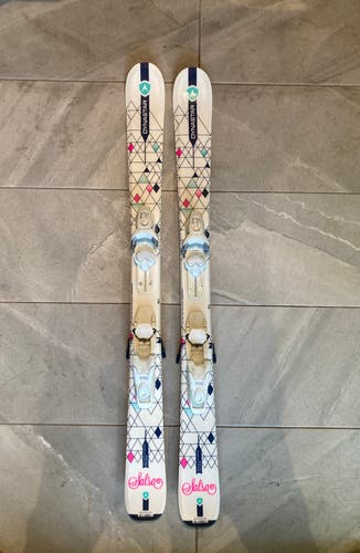 Dynastar Salsa 116cm Skis + Look KidX Bindings