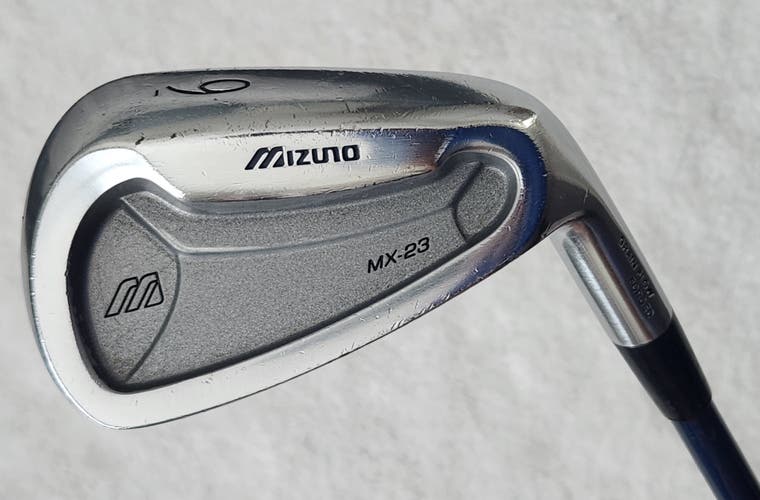 Men's Mizuno MX-23 9 Iron RH; Graphite Shaft