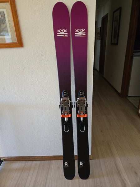 Womans big mountain telemark skis