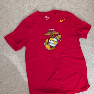 Red Marine Corps Small Men's Nike Shirt (Used)