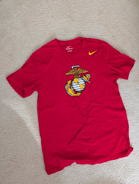 Red Marine Corps Small Men's Nike Shirt (Used)
