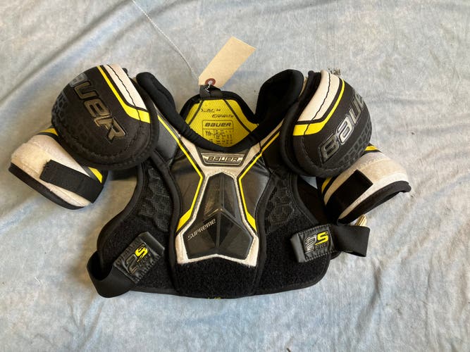 Large Youth Bauer Supreme 2S Pro Shoulder Pads (Used)